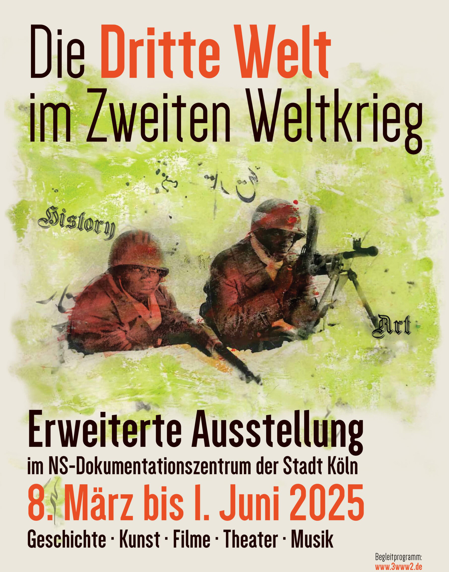 Die Dritte Welt im Zweiten Weltkrieg: Ausstellung und Begleitprogramm